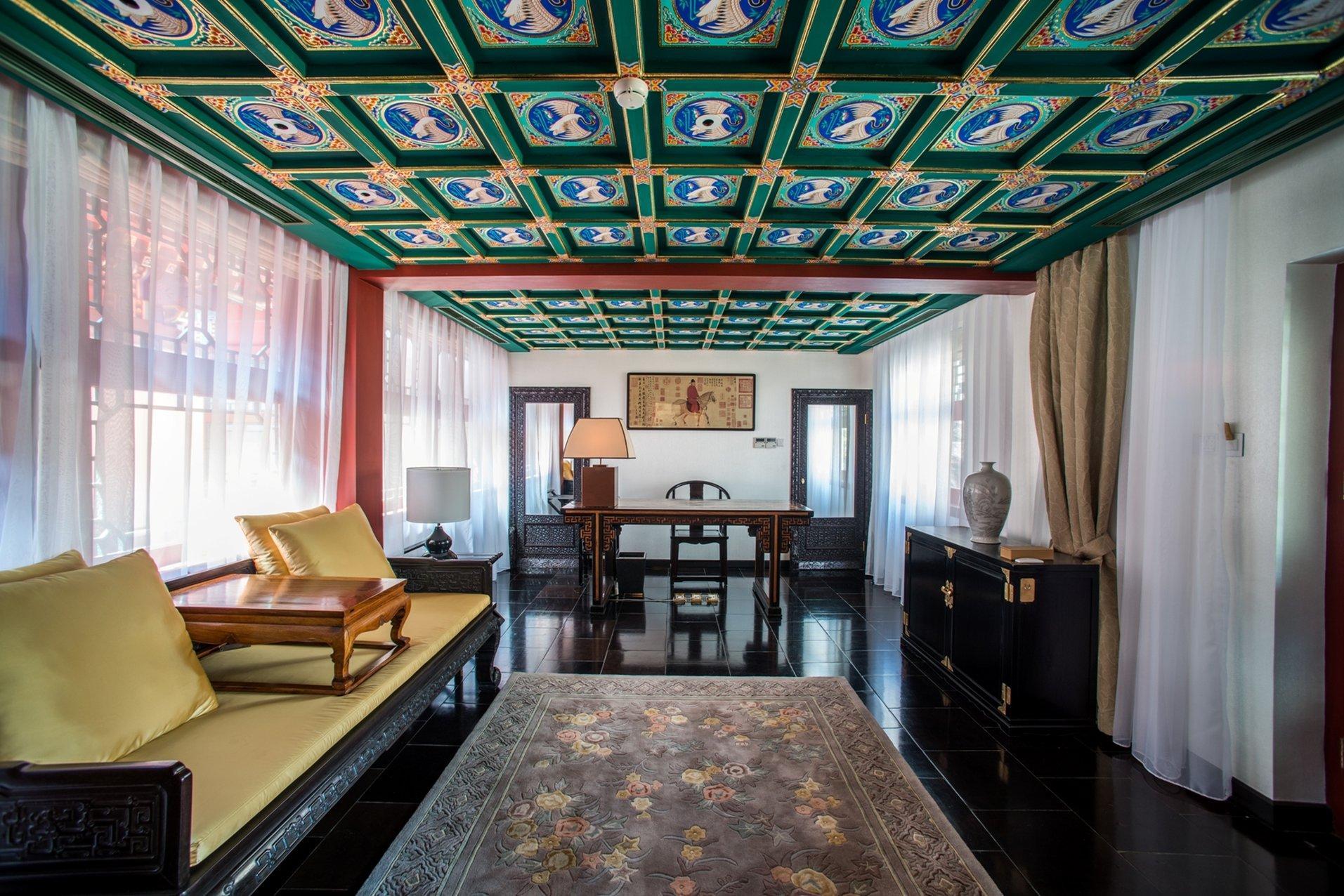 Lv Garden Huanghuali Art Galery Beijing Hotel Yinjiafu Buitenkant foto