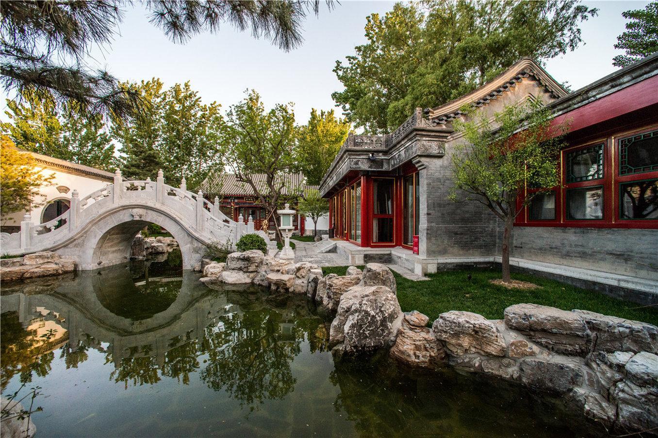 Lv Garden Huanghuali Art Galery Beijing Hotel Yinjiafu Buitenkant foto
