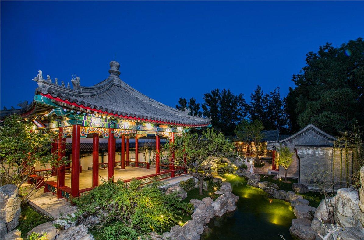 Lv Garden Huanghuali Art Galery Beijing Hotel Yinjiafu Buitenkant foto