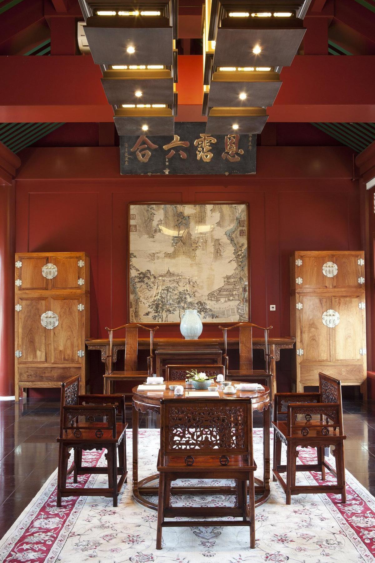 Lv Garden Huanghuali Art Galery Beijing Hotel Yinjiafu Buitenkant foto