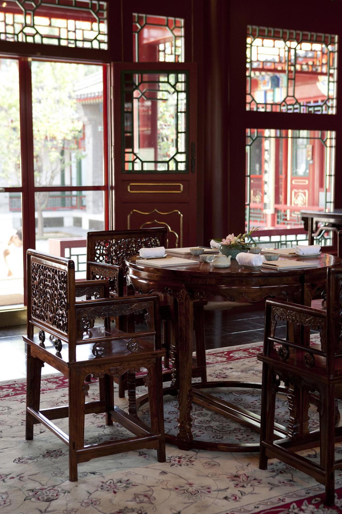 Lv Garden Huanghuali Art Galery Beijing Hotel Yinjiafu Buitenkant foto